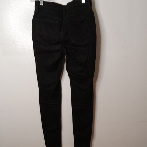 Free People Women's Size 28R Skinny high rise Black Jeans. Athleisure, Comfy - Picture 6 of 11